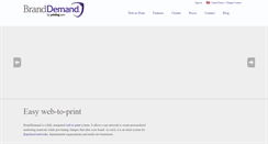 Desktop Screenshot of branddemand.com